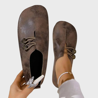 Retro Flat Shoes 2024 New Design Narrowband Loafers Women's Casual and Comfortable Solid Color Women's Shoes Zapatos De Mujer Shoes Field 