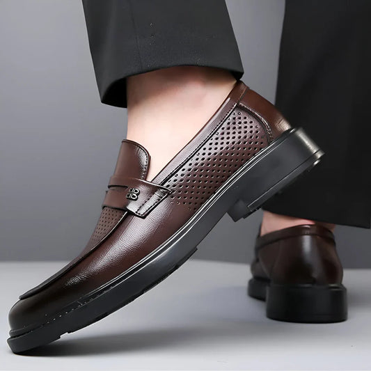 Alden Belmont Loafers in Leather