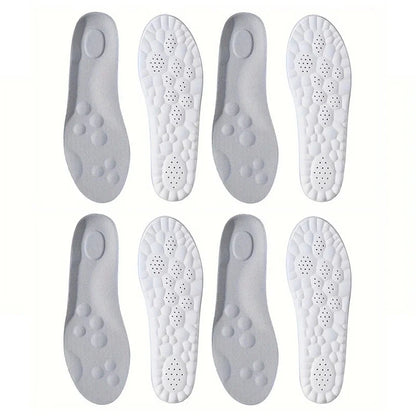 ShockEase – High Elasticity Padded Sports Insoles ShockEase – High Elasticity Padded Sports Insoles Shoes Field 4 Pairs - Gray EU 35–36 / US 3.5 – 4 / UK-AU 3 – 3.5 