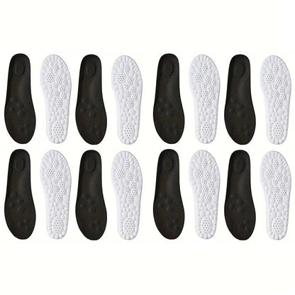 ShockEase – High Elasticity Padded Sports Insoles ShockEase – High Elasticity Padded Sports Insoles Shoes Field 8 Pairs - Black EU 35–36 / US 3.5 – 4 / UK-AU 3 – 3.5 