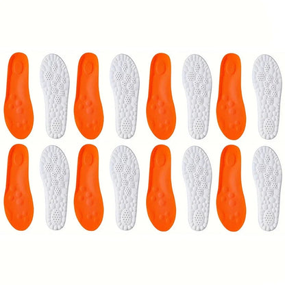 ShockEase – High Elasticity Padded Sports Insoles ShockEase – High Elasticity Padded Sports Insoles Shoes Field 8 Pairs - Orange EU 35–36 / US 3.5 – 4 / UK-AU 3 – 3.5 