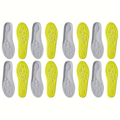 ShockEase – High Elasticity Padded Sports Insoles ShockEase – High Elasticity Padded Sports Insoles Shoes Field 8 Pairs - Yellow EU 35–36 / US 3.5 – 4 / UK-AU 3 – 3.5 