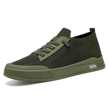 Shoes Men's Summer 2024 New Korean Edition Men's Shoes Solid Color Casual Canvas Shoes Breathable Single Shoes Field B-S60-Green 40 