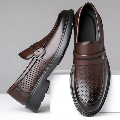 Alden Belmont Loafers in Leather