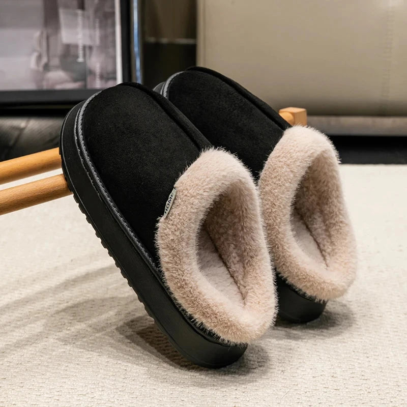 SnugHaven – Plush Comfort Winter Slippers SnugHaven – Plush Comfort Winter Slippers Shoes Field Black EU 36–37 / US 4.5 – 5 / UK-AU 3 – 3.5 