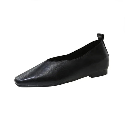 Sole Chérie – Elegant Women's Leather Flat Shoes Field 