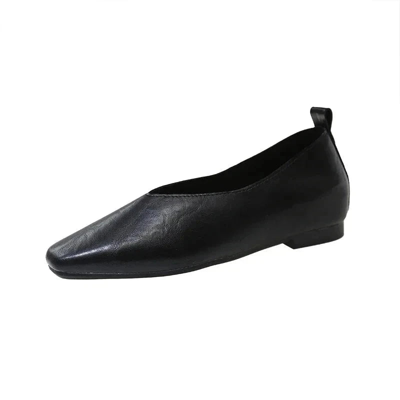 Sole Chérie – Elegant Women's Leather Flat Sole Chérie – Elegant Women's Leather Flat Shoes Field 