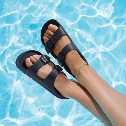 Steplya Lyn – Toe Loop Platform Sandals Steplya Lyn – Toe Loop Platform Sandals Shoes Field 