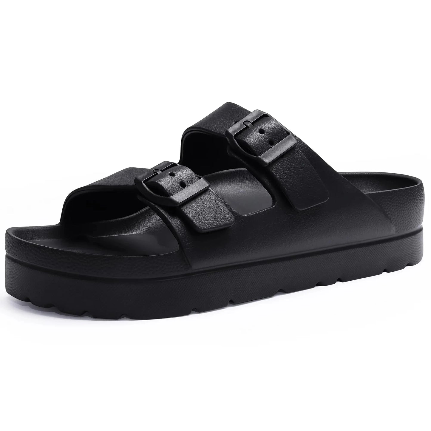 Steplya Lyn – Toe Loop Platform Sandals Steplya Lyn – Toe Loop Platform Sandals Shoes Field Black On US 6 / UK-AU 3.5 / EU 36 