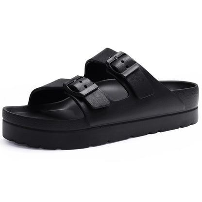 Steplya Lyn – Toe Loop Platform Sandals Steplya Lyn – Toe Loop Platform Sandals Shoes Field Black On US 6 / UK-AU 3.5 / EU 36 