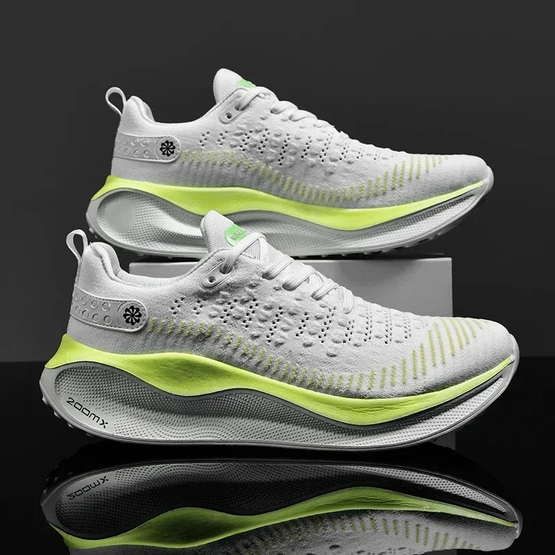 Stratos X – Carbon Plate Sports Sneakers Stratos X – Carbon Plate Sports Sneakers Shoes Field White Green EU 39 / US 6.5 / UK-AU 6 