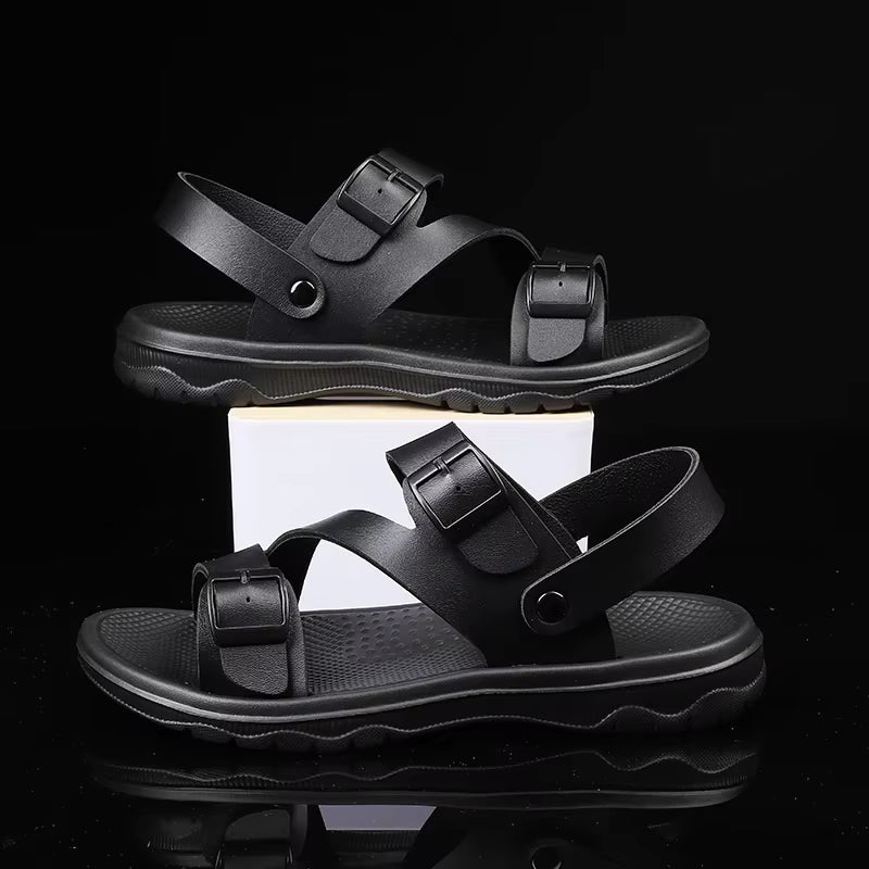 Stravon – Men’s Casual Leather Sandals Stravon – Men’s Casual Leather Sandals Shoes Field 