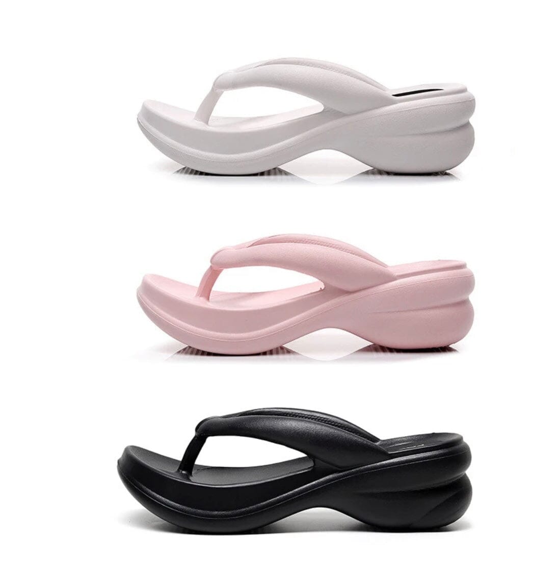 Summer Platform Sandals - PalmSteps Summer Platform Sandals - PalmSteps Shoes Field 