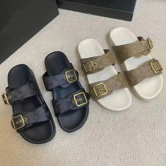 TrapMavelle – Stylish Double Strap Platform Sandals TrapMavelle – Stylish Double Strap Platform Sandals Shoes Field 
