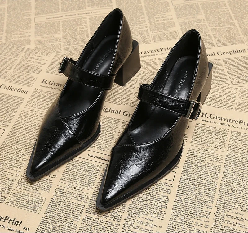 Velour Belle Women's Leather Heels Velour Belle Women's Leather Heels Shoes Field 