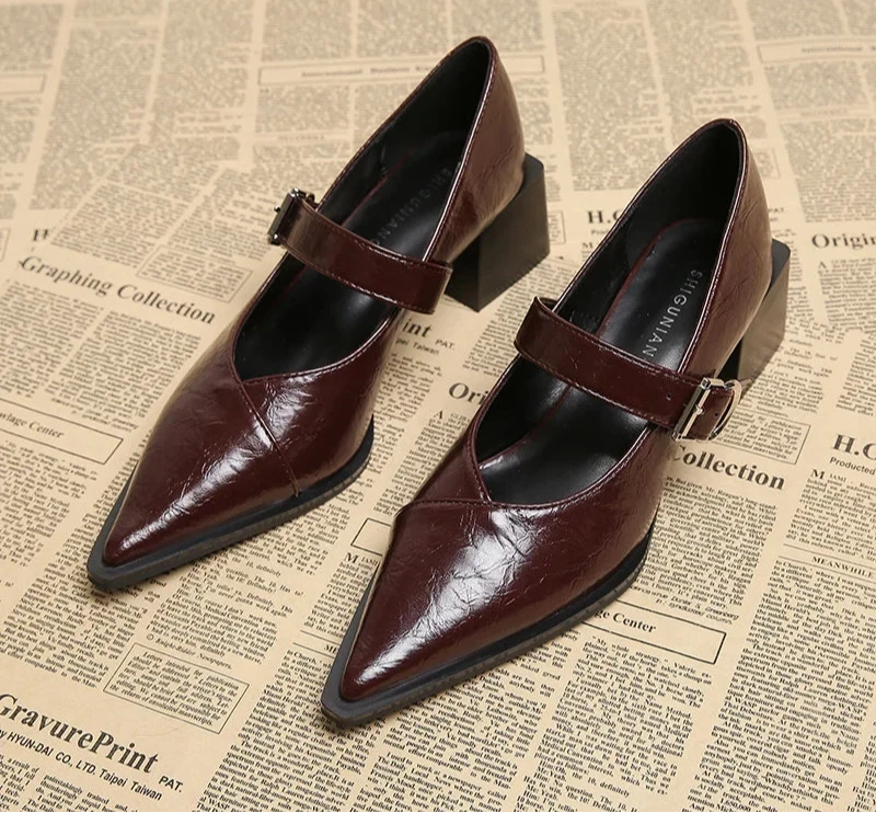 Velour Belle Women's Leather Heels Velour Belle Women's Leather Heels Shoes Field 