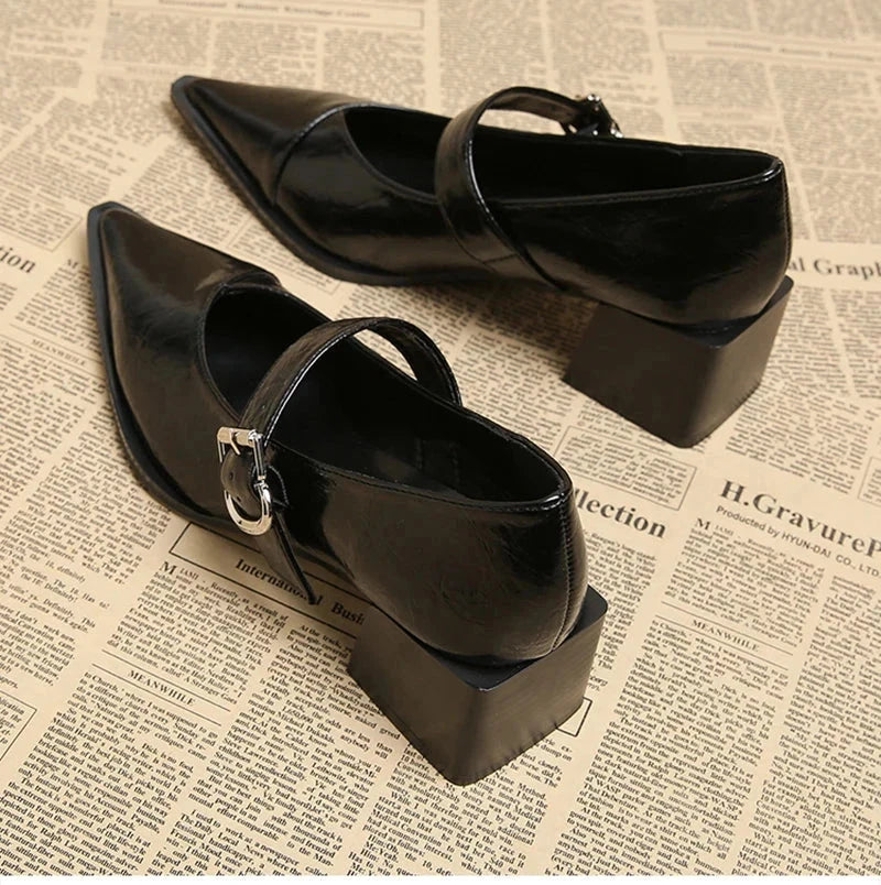 Velour Belle Women's Leather Heels Velour Belle Women's Leather Heels Shoes Field 