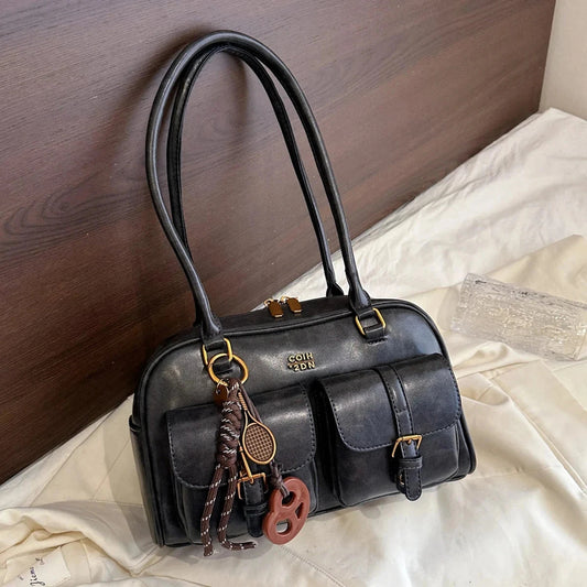 Loryane – Retro Leather Bag
