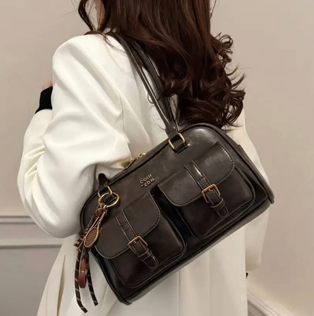 Loryane – Retro Leather Bag