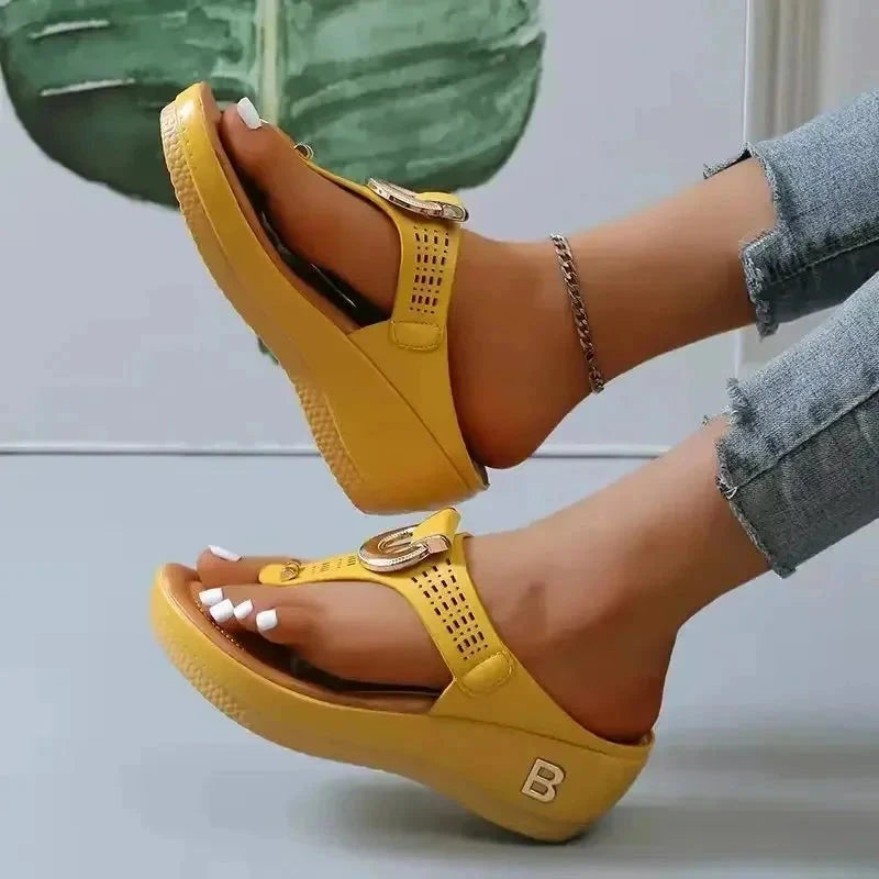 Women's Summer Breeze Sandals Women's Summer Breeze Sandals Shoes Field Yellow US 5 / UK-AU 3 / EU 35 