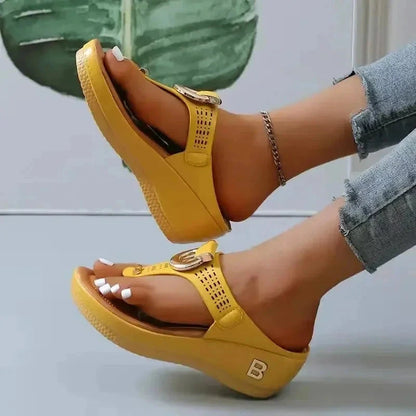Women's Summer Breeze Sandals Women's Summer Breeze Sandals Shoes Field Yellow US 5 / UK-AU 3 / EU 35 